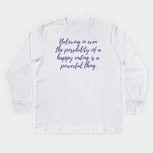 Happy Ending Kids Long Sleeve T-Shirt